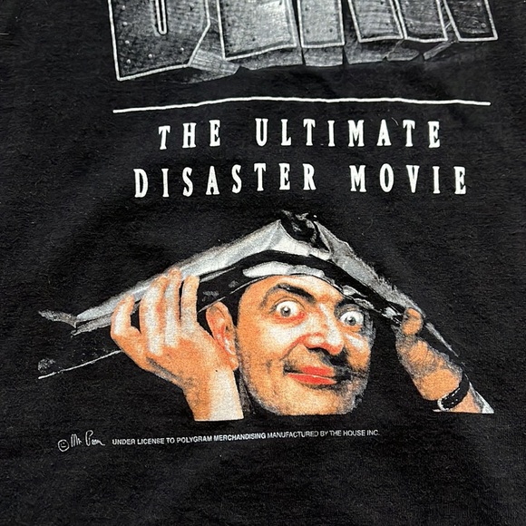 Vintage Bean The Ultimate Disaster Movie Promo T-Shirt / XL / 1997 - Picture 4 of 8